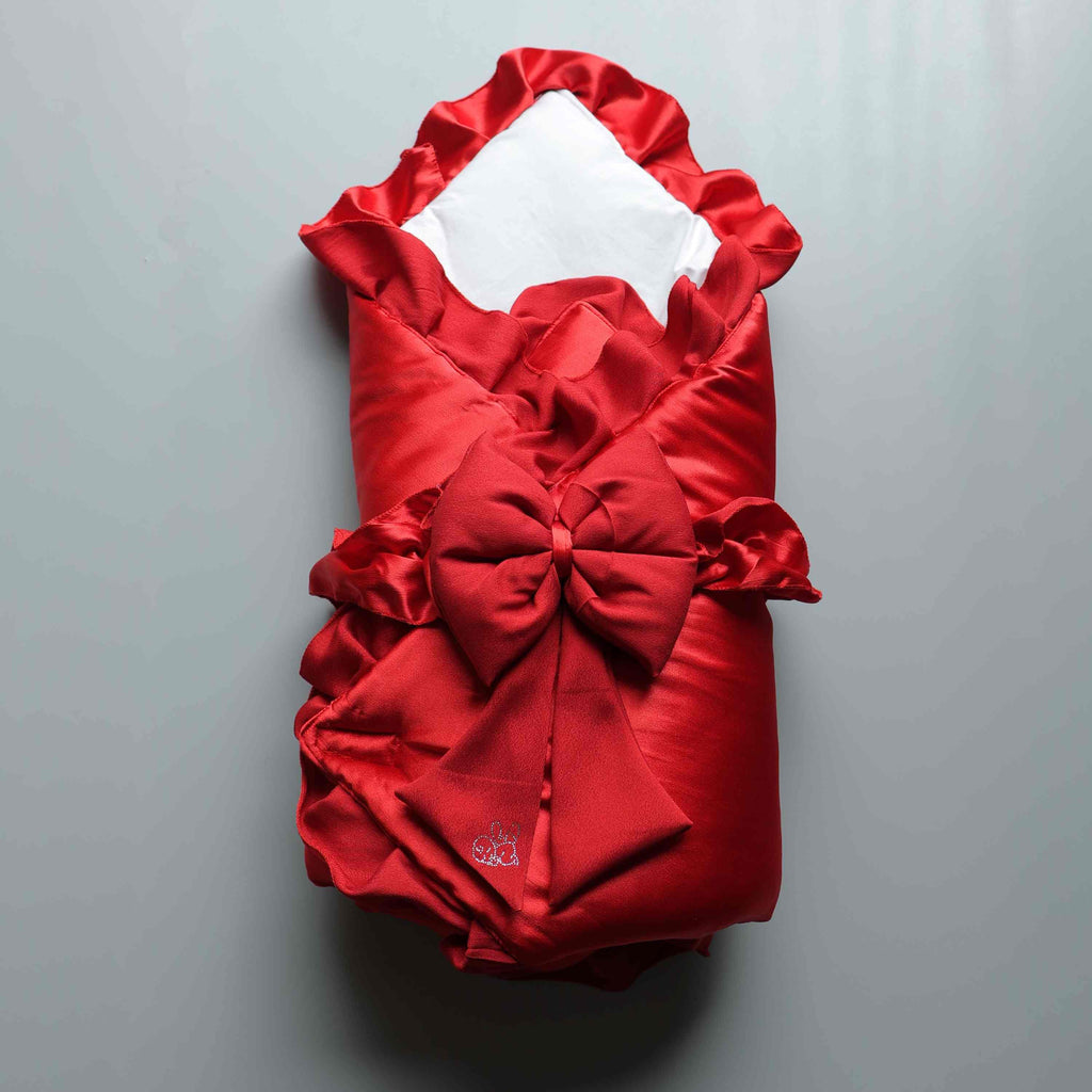 Scarlet Glow Luxe Drape Set