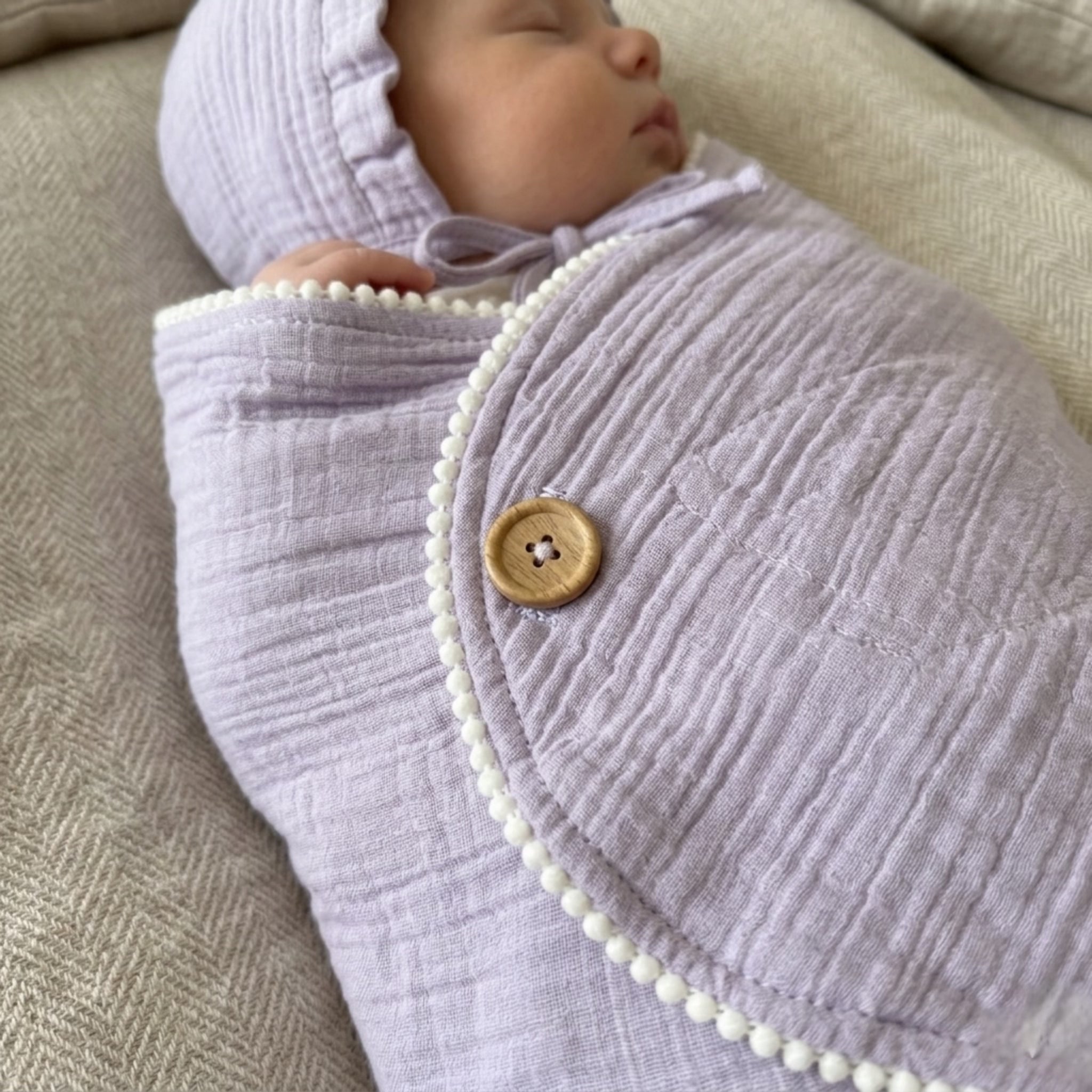 Lavender WhisperSoft Muslin Set