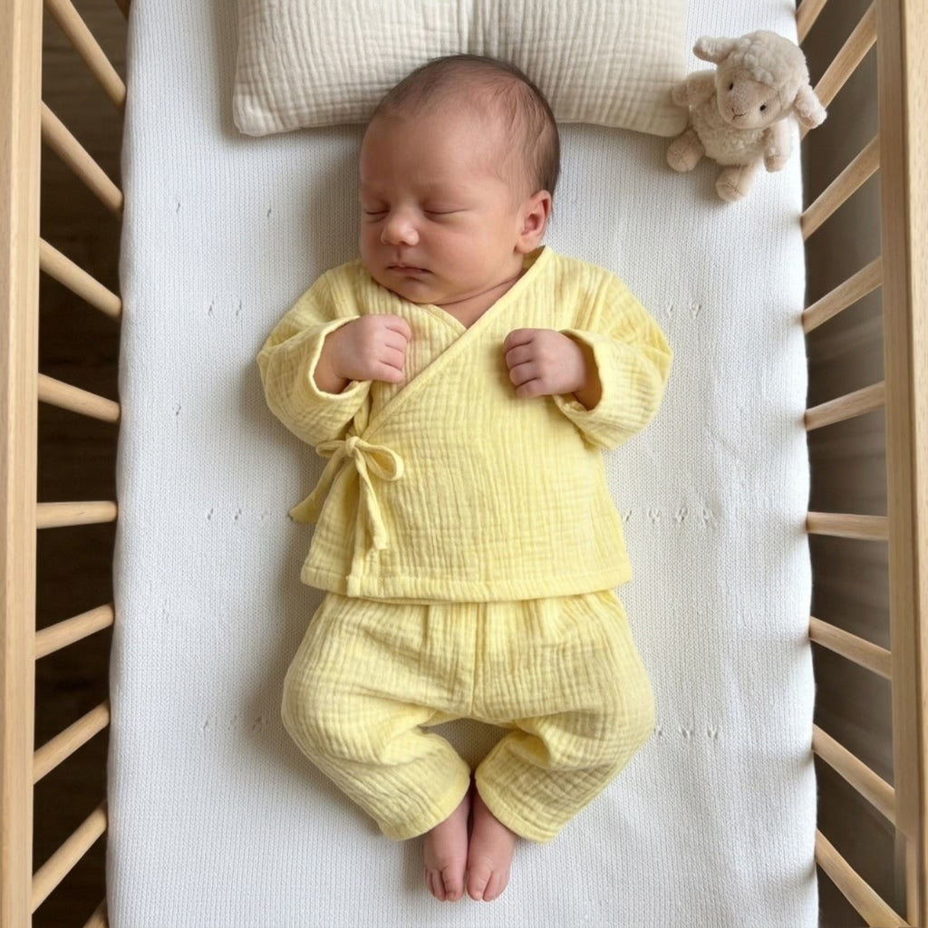Sunbeam Yellow Muslin Set