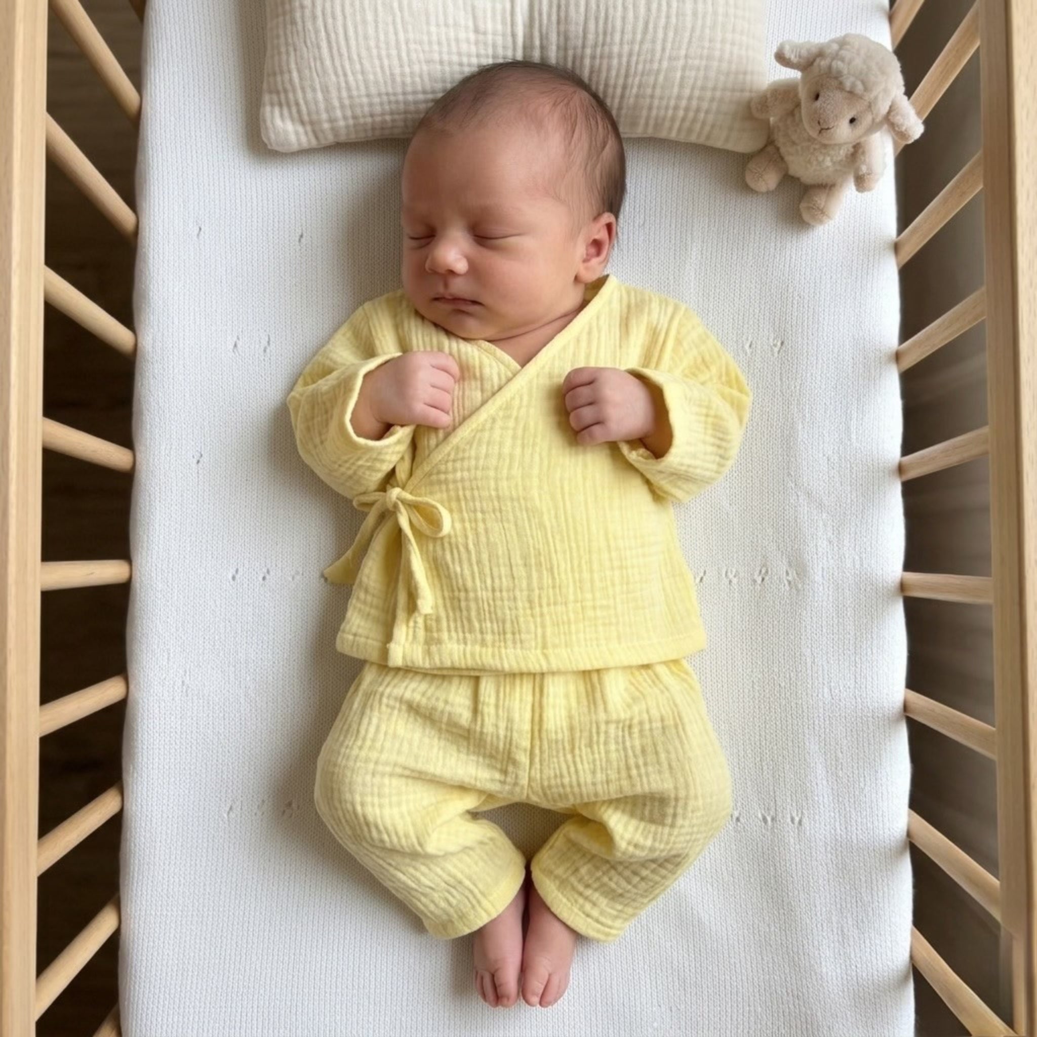 Sunbeam Yellow Muslin Set