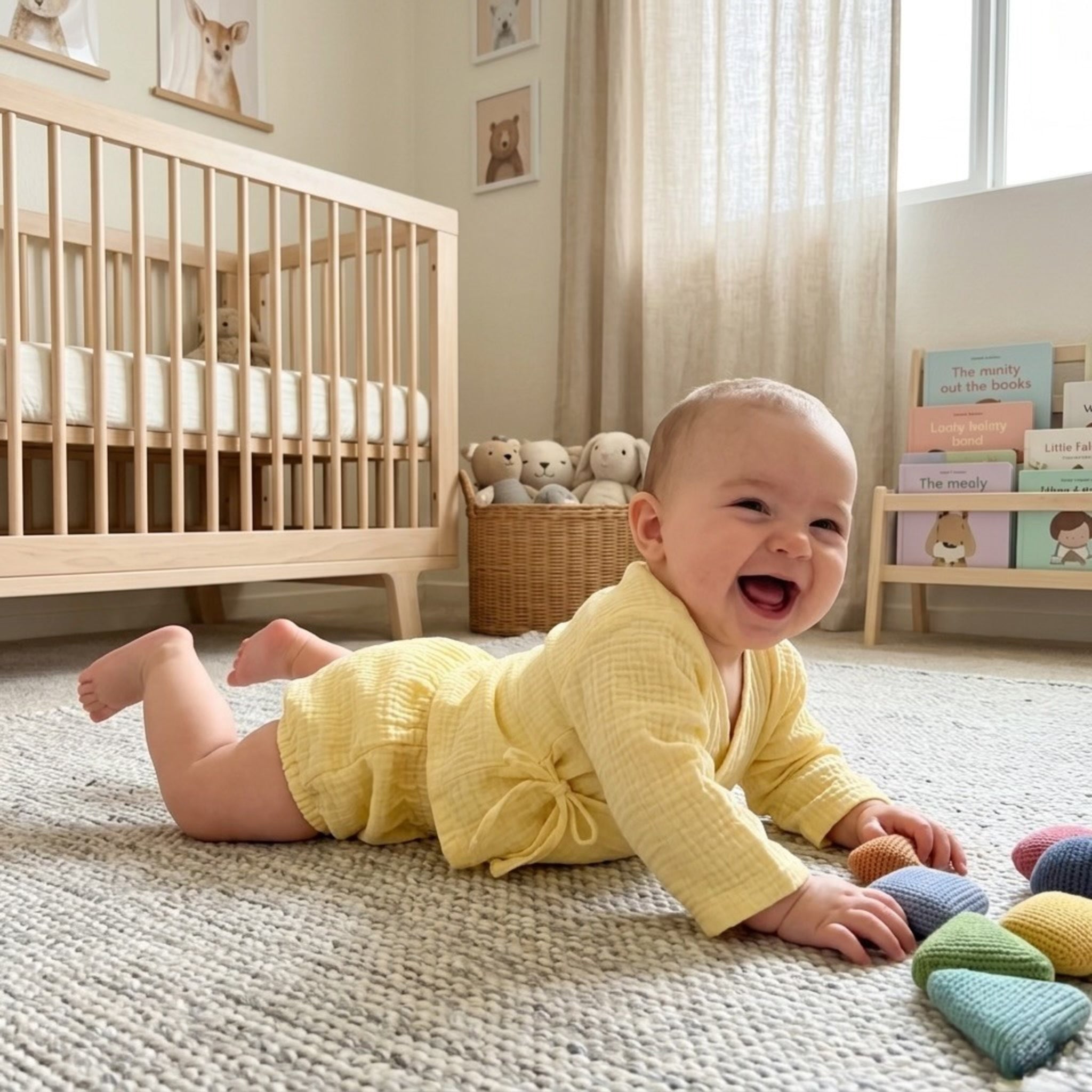 Sunbeam Yellow Muslin Set