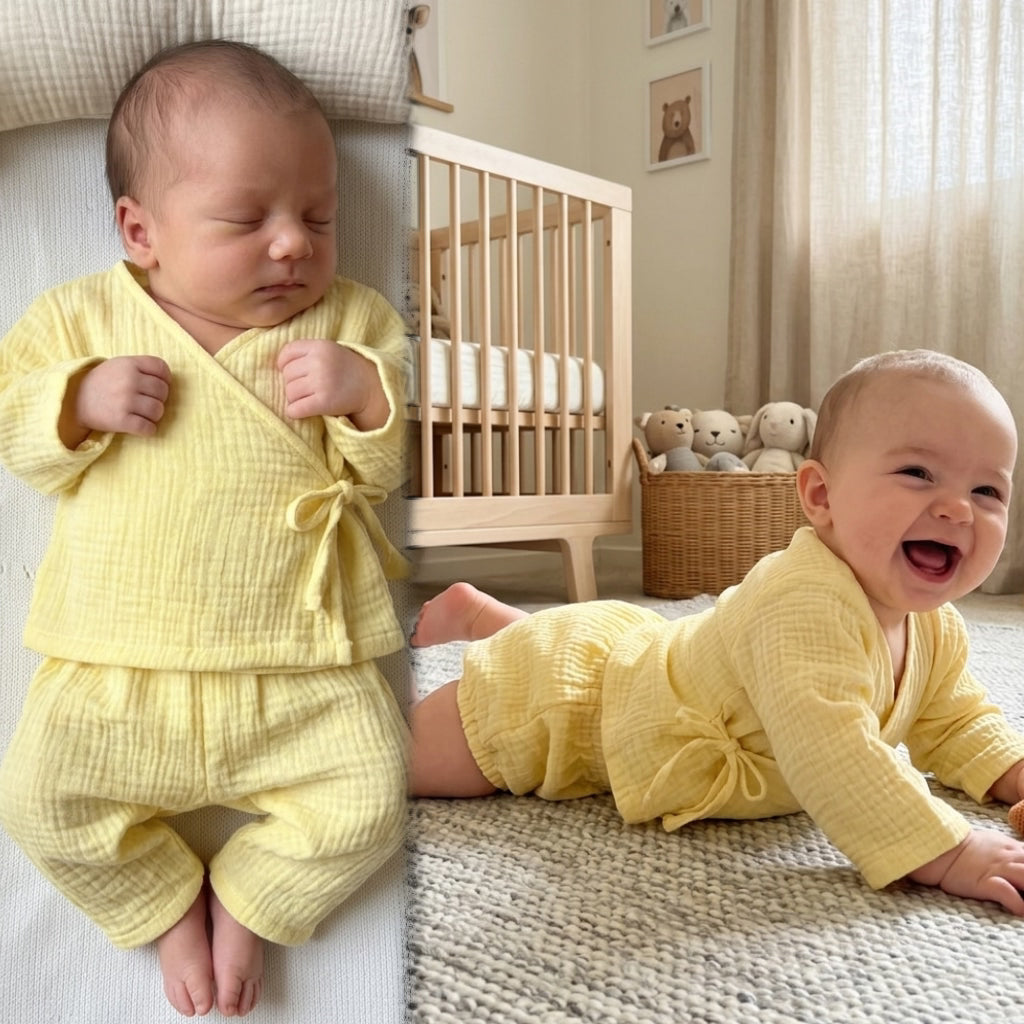 Sunbeam Yellow Muslin Set