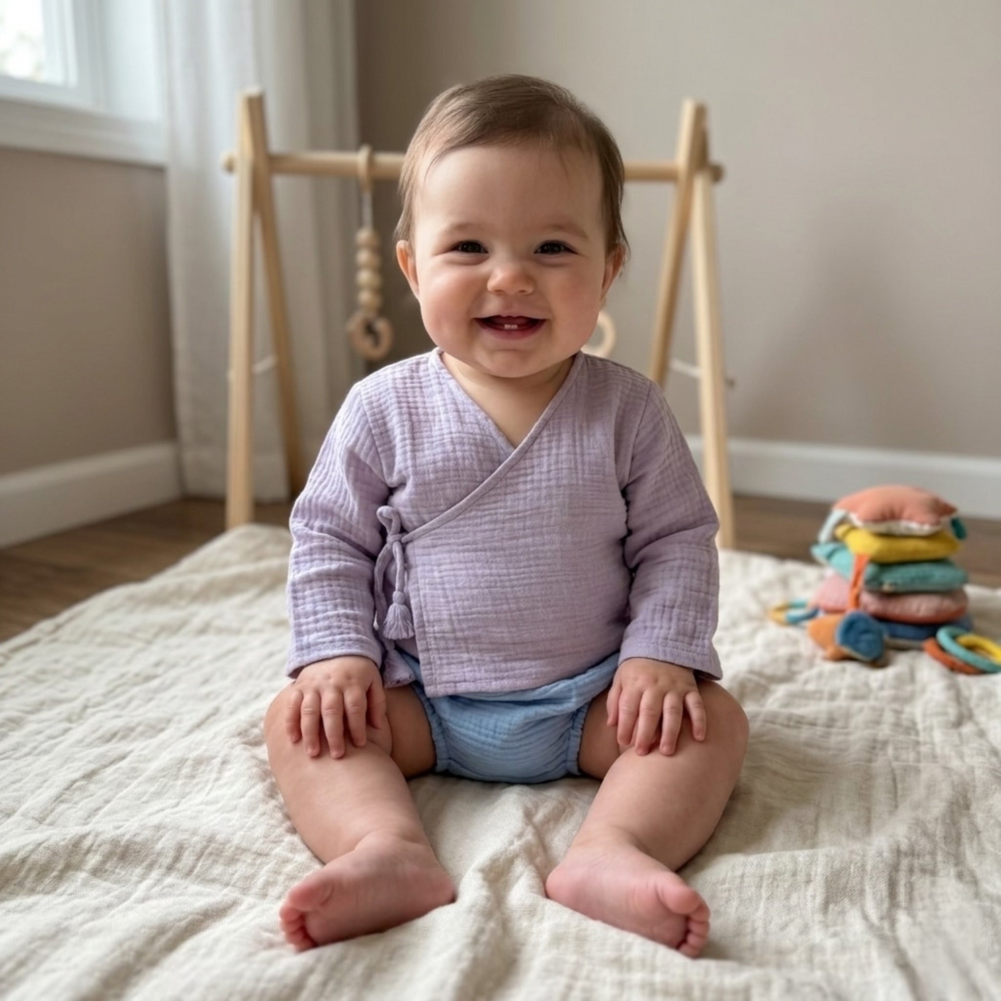 Lilac Sky Duo Muslin Set