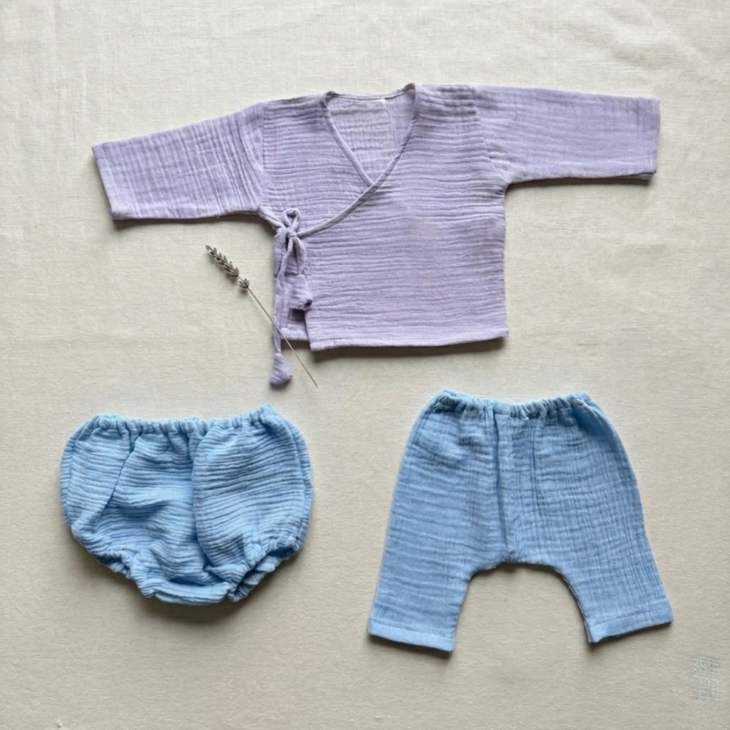 Lilac Sky Duo Muslin Set