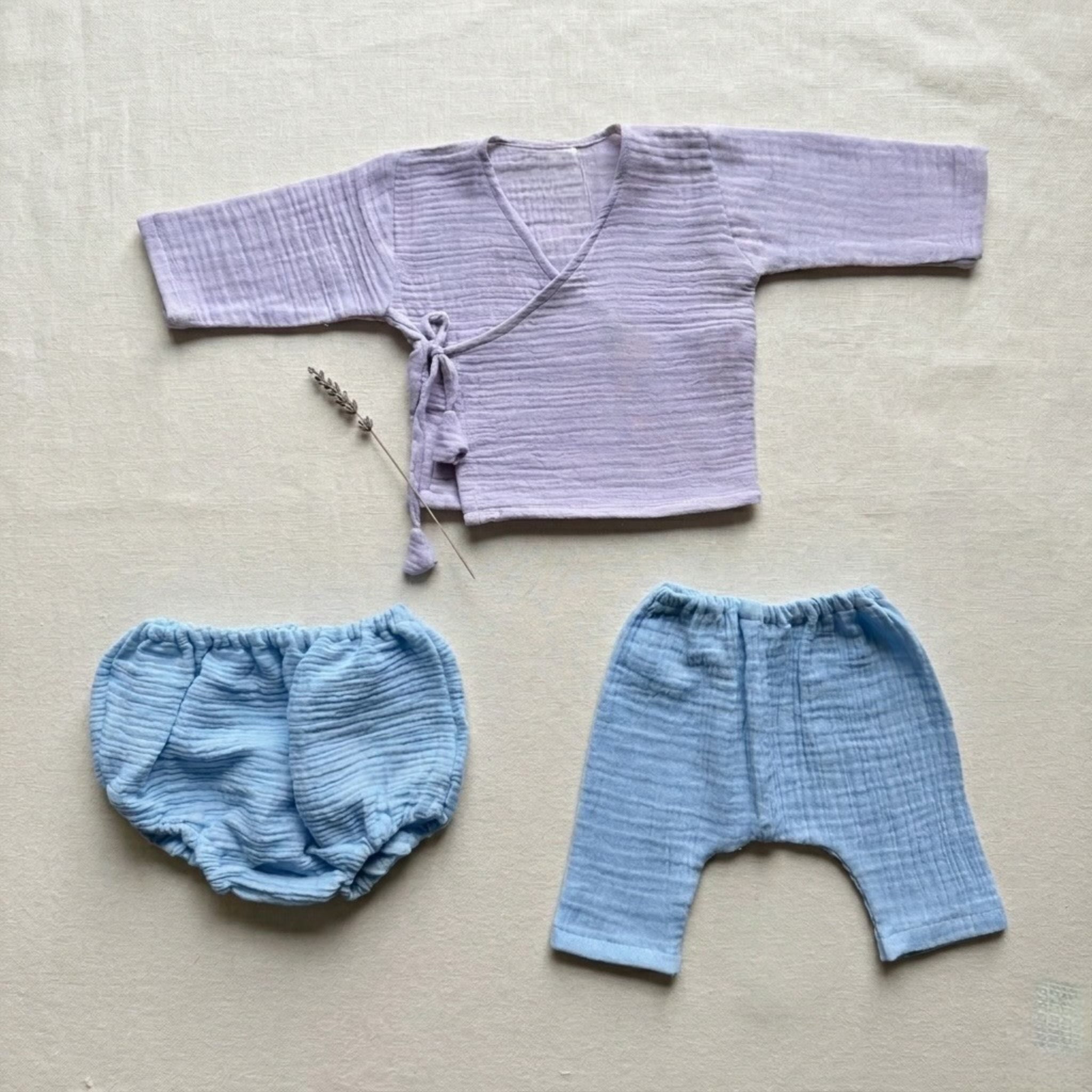 Lilac Sky Duo Muslin Set