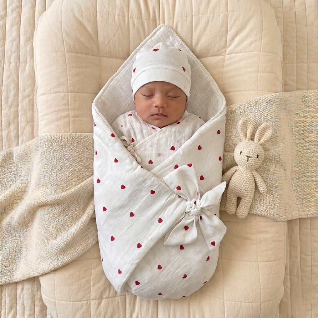 Little Love – 5 Piece Muslin Newborn Set