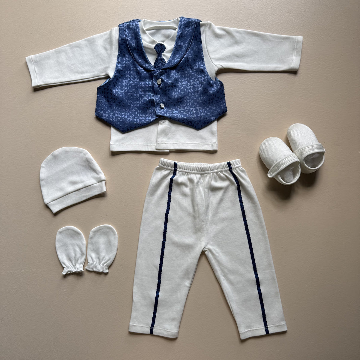 Little Prince Navy Luxe Set