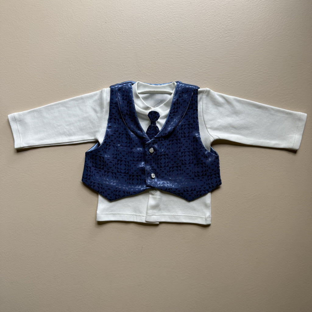 Little Prince Navy Luxe Set