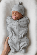 Lullaby Notes Cotton Sleeping Bag and Cap Set