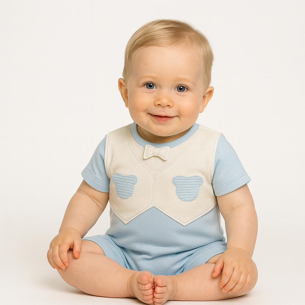 Mickey Bow Charm Romper
