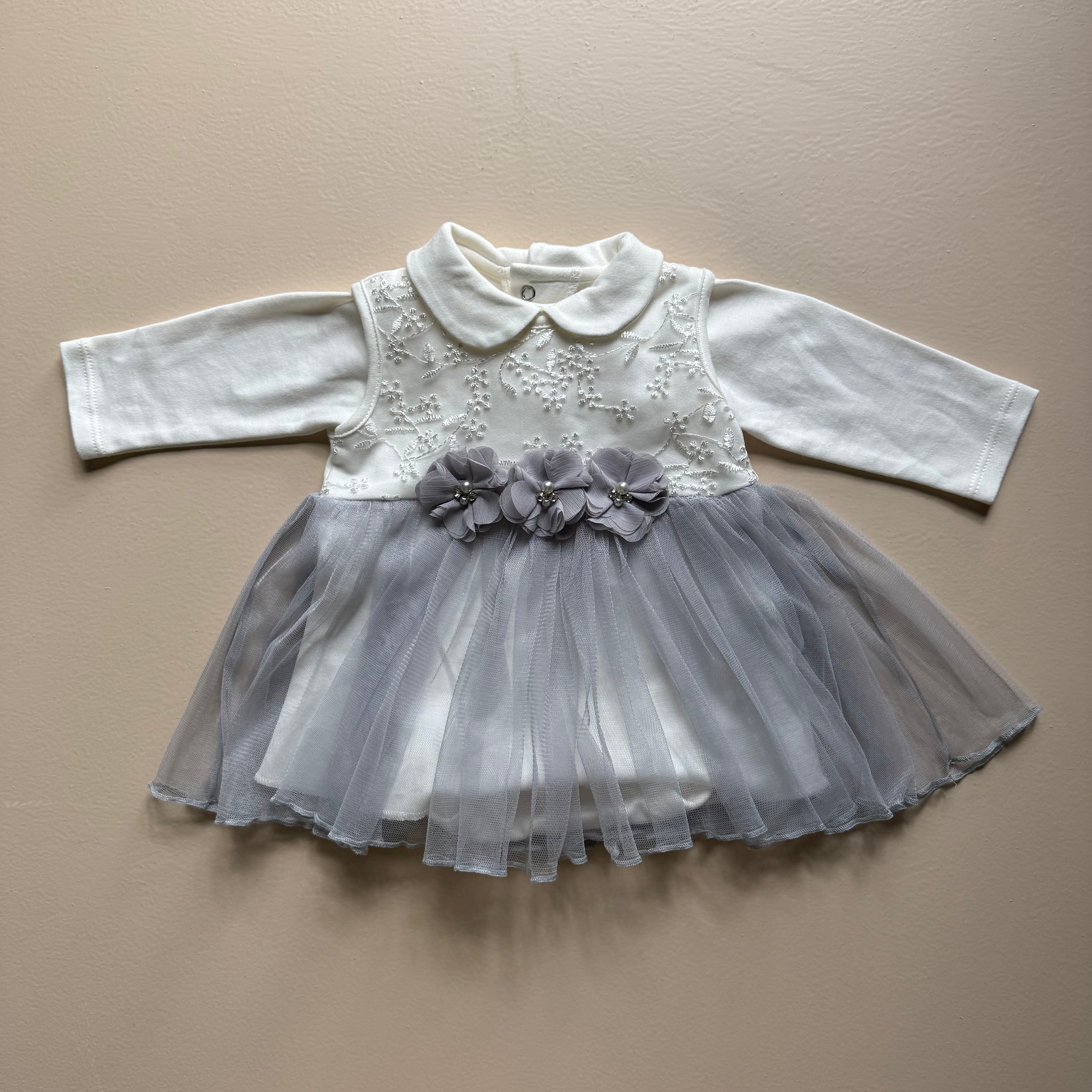 Moonlight Bloom Luxe Frock Set
