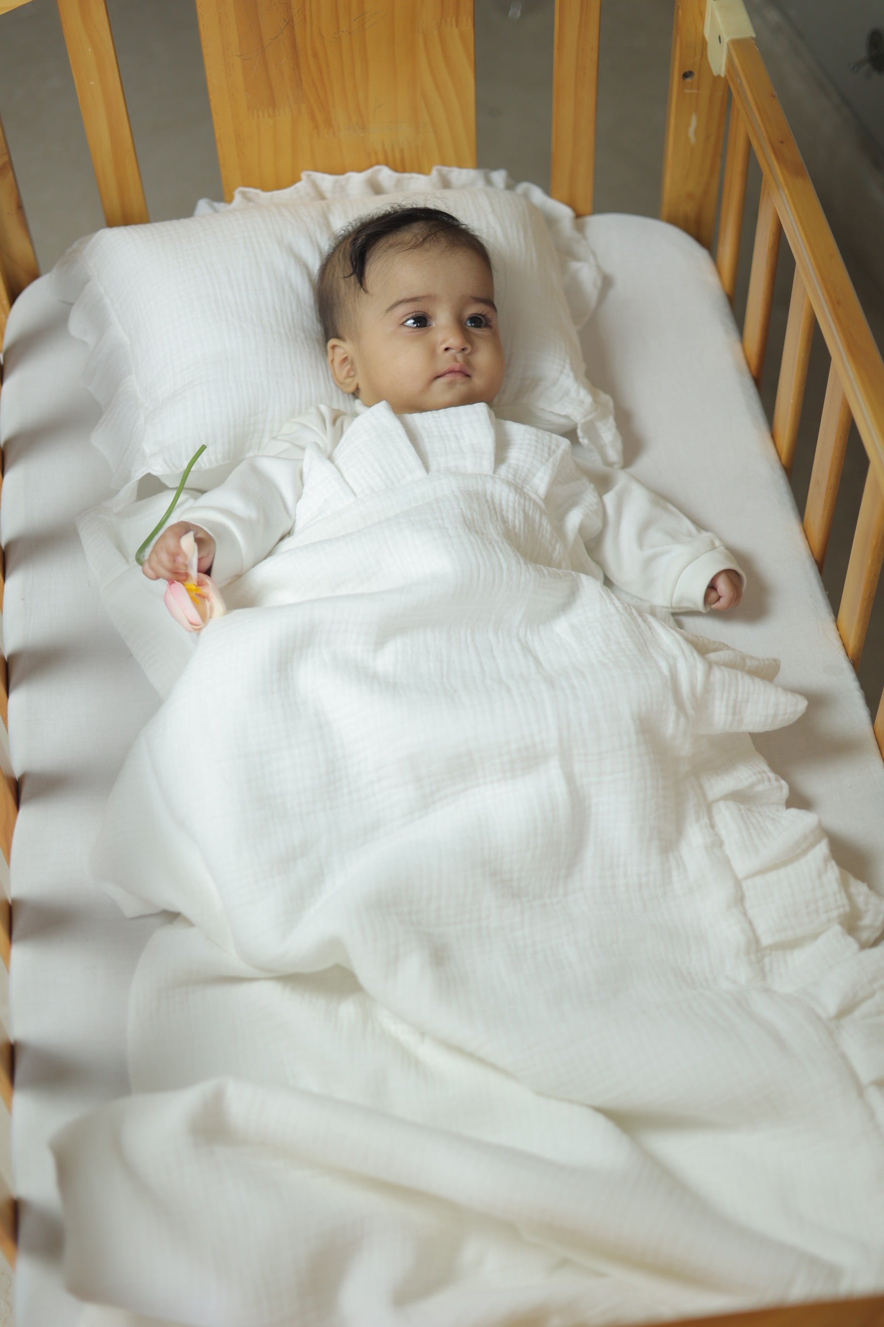 CloudKiss Muslin Blanket & Pillow Set