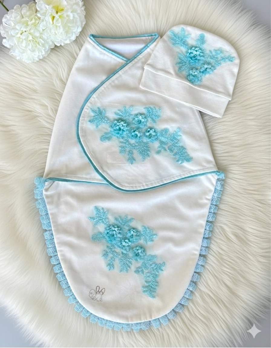SAPPHIRE DREAM SWADDLE SET