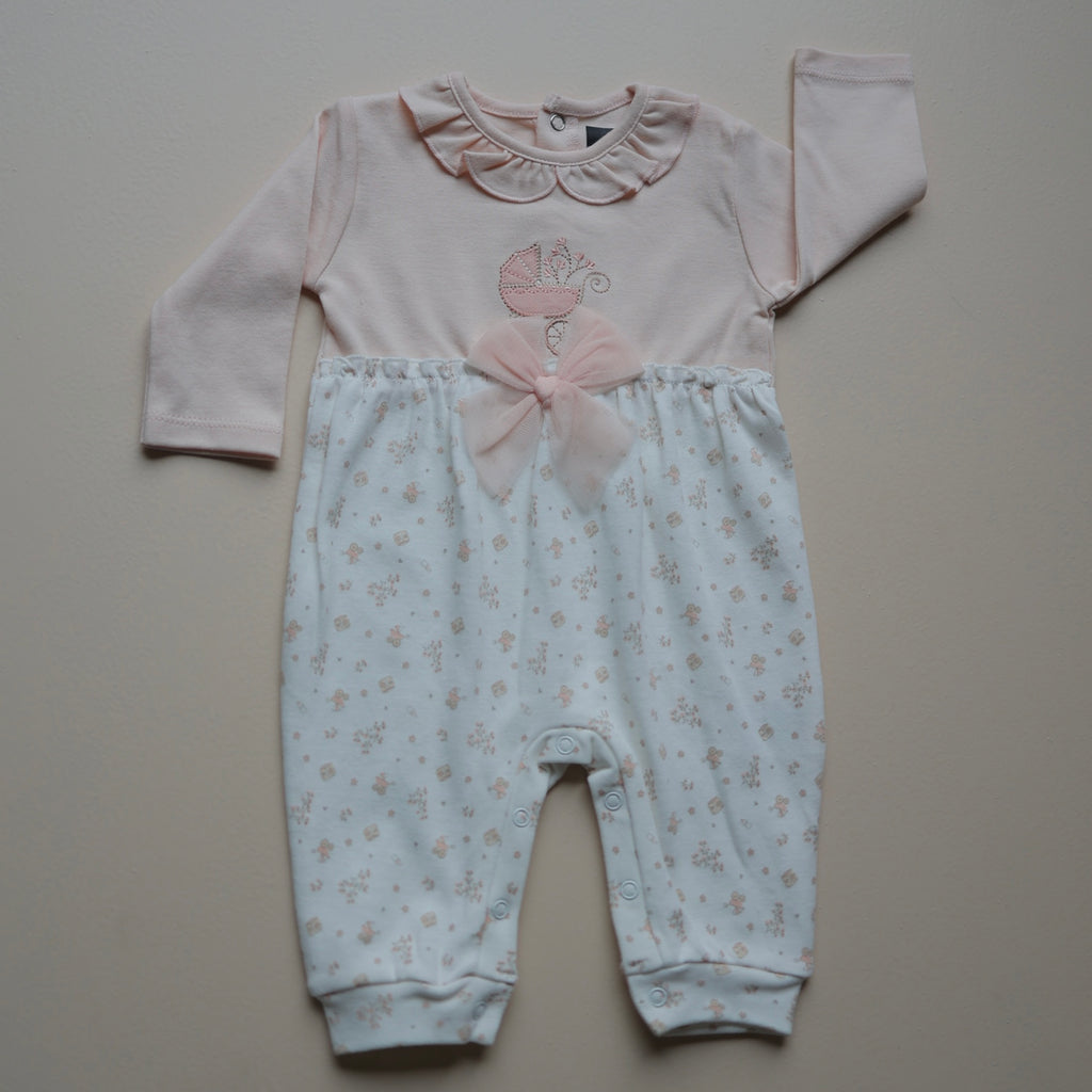 Peach Cot Dreams Baby Romper