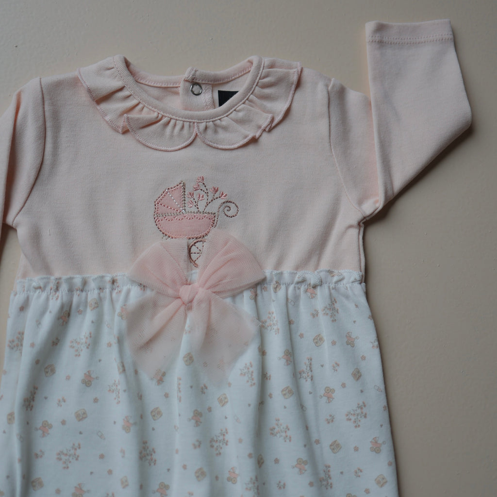 Peach Cot Dreams Baby Romper