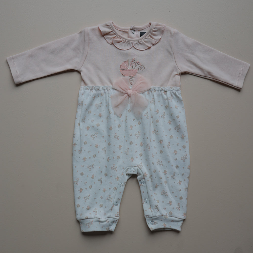 Peach Cot Dreams Baby Romper