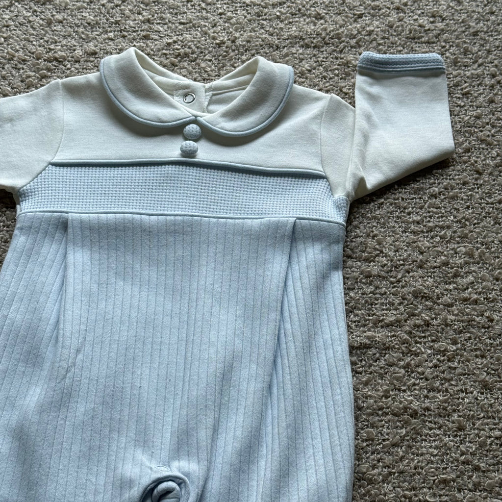 Petit Bleu Héritage Knit Romper