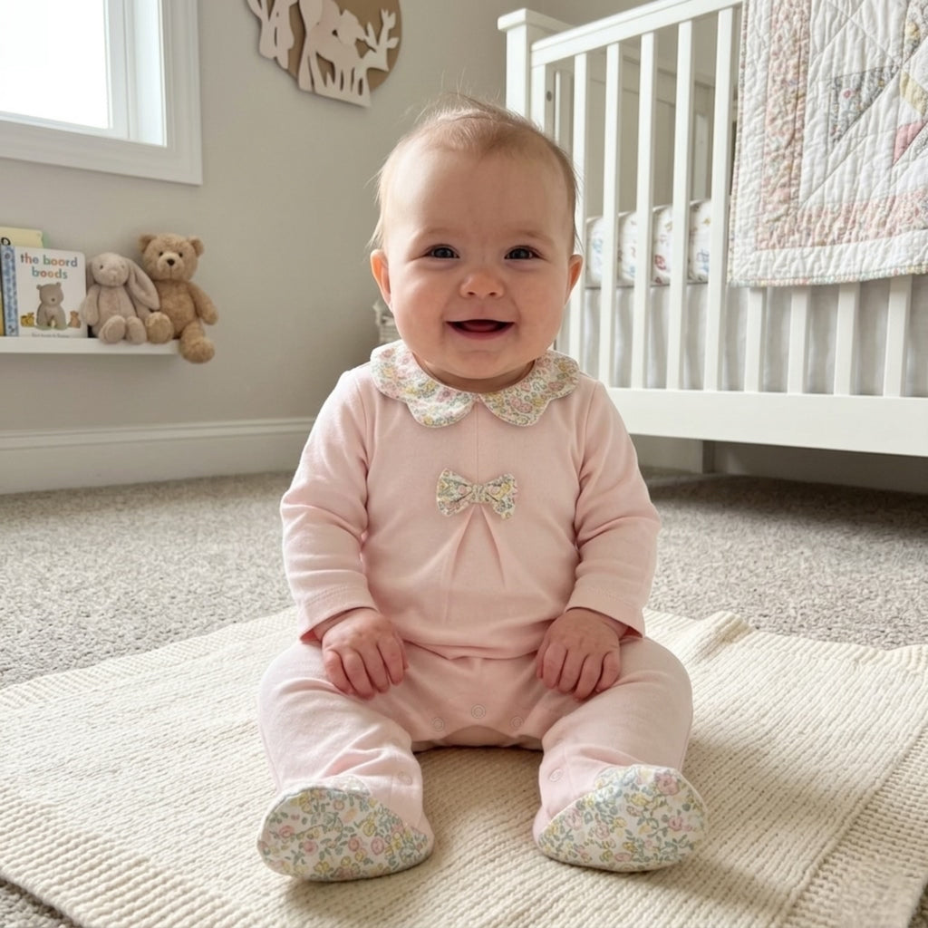 Petite Fleur Garden Romper