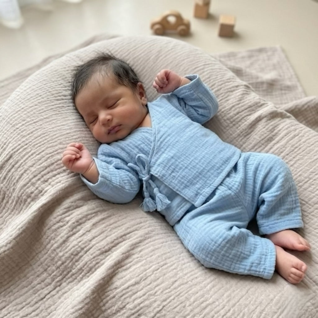 Powder Blue Cloud Set