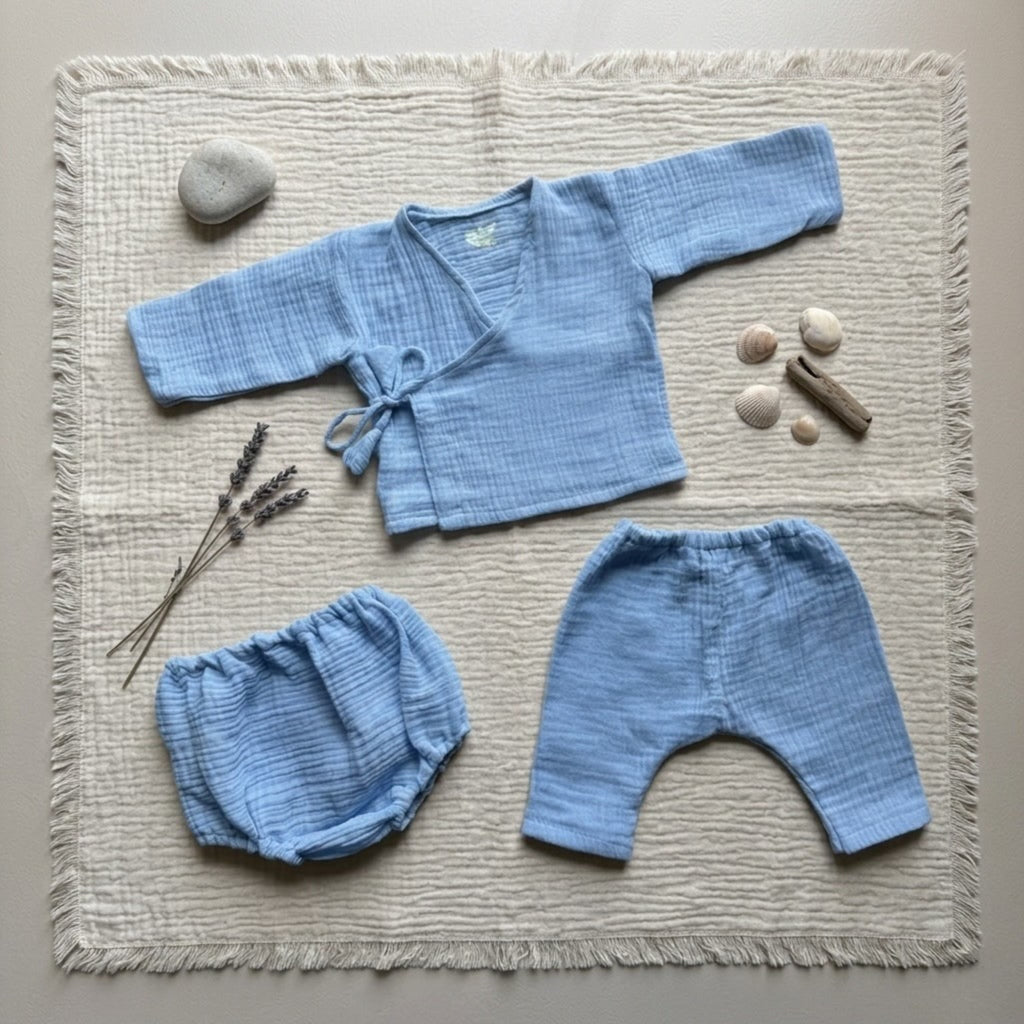 Powder Blue Cloud Set