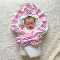Princess Crown Luxe Baby Drape with Attached Hood
