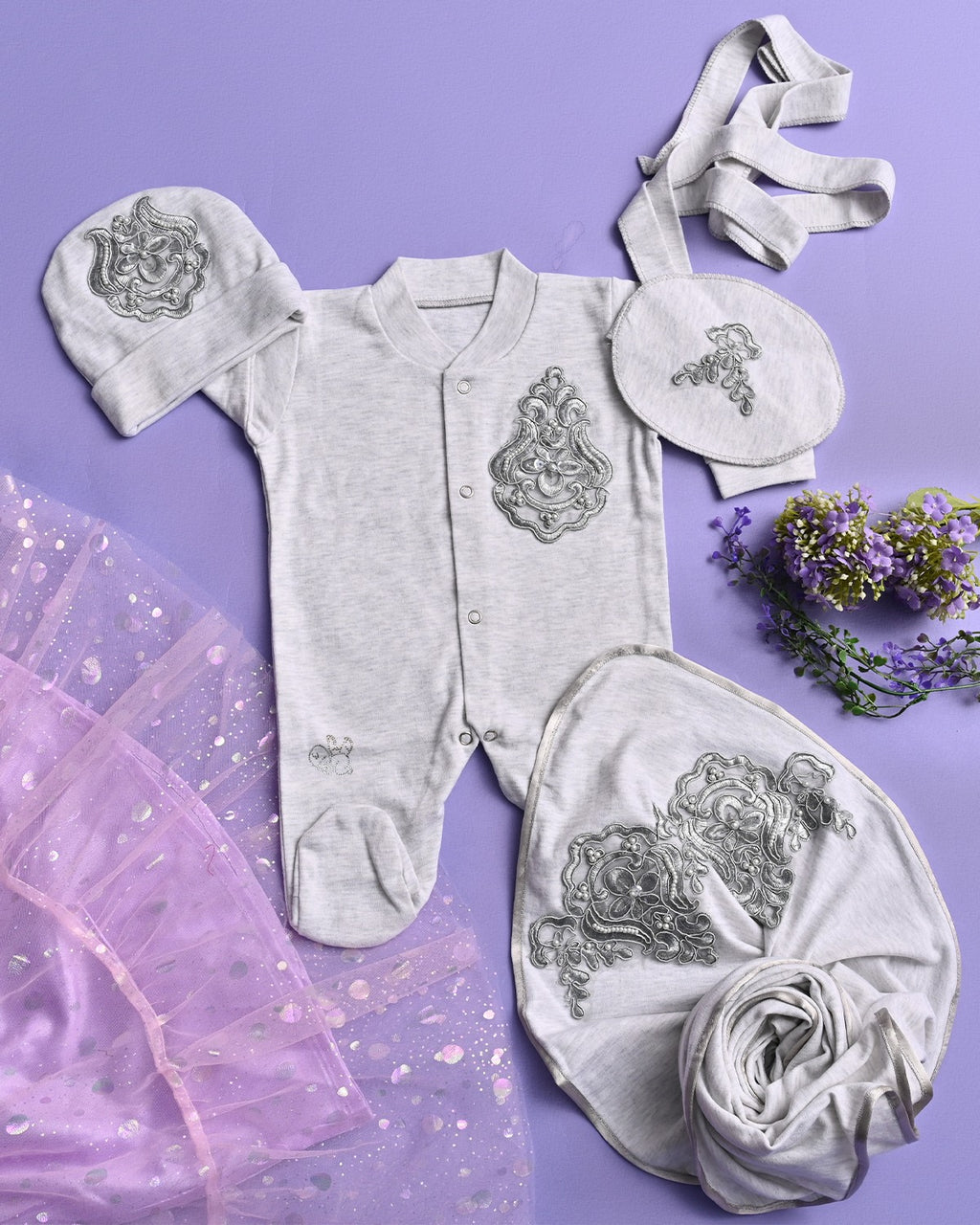 Misty Muffin Romper Set