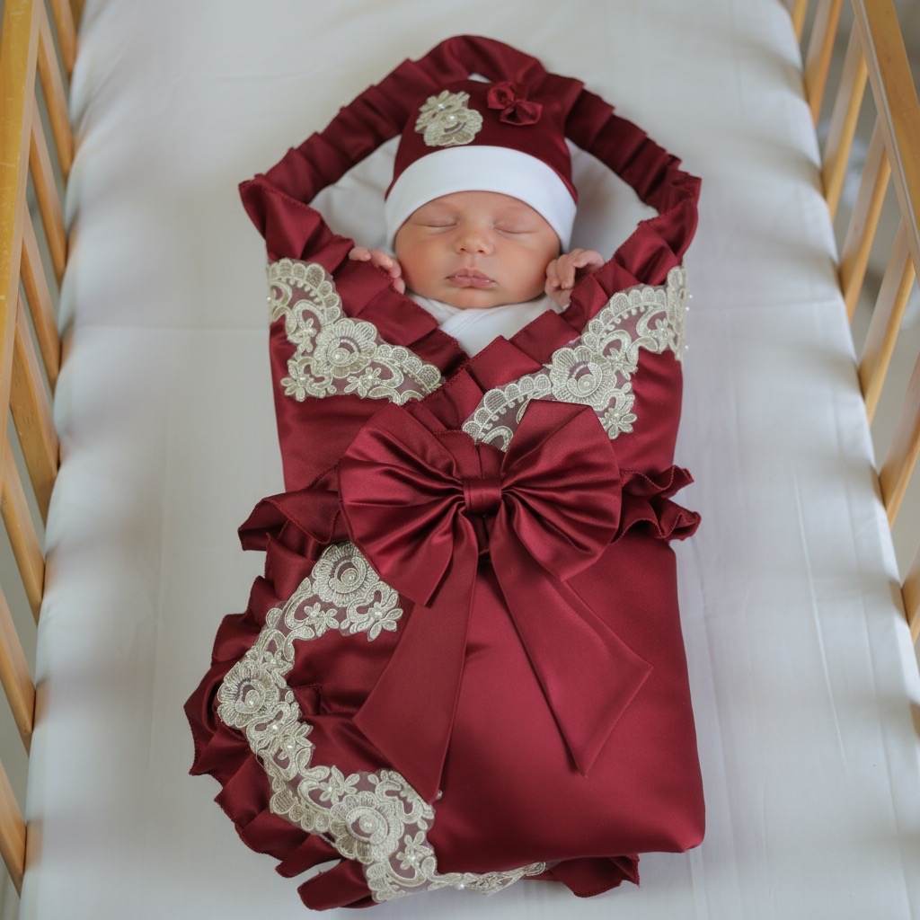 Little Maroon Muffin Wrap