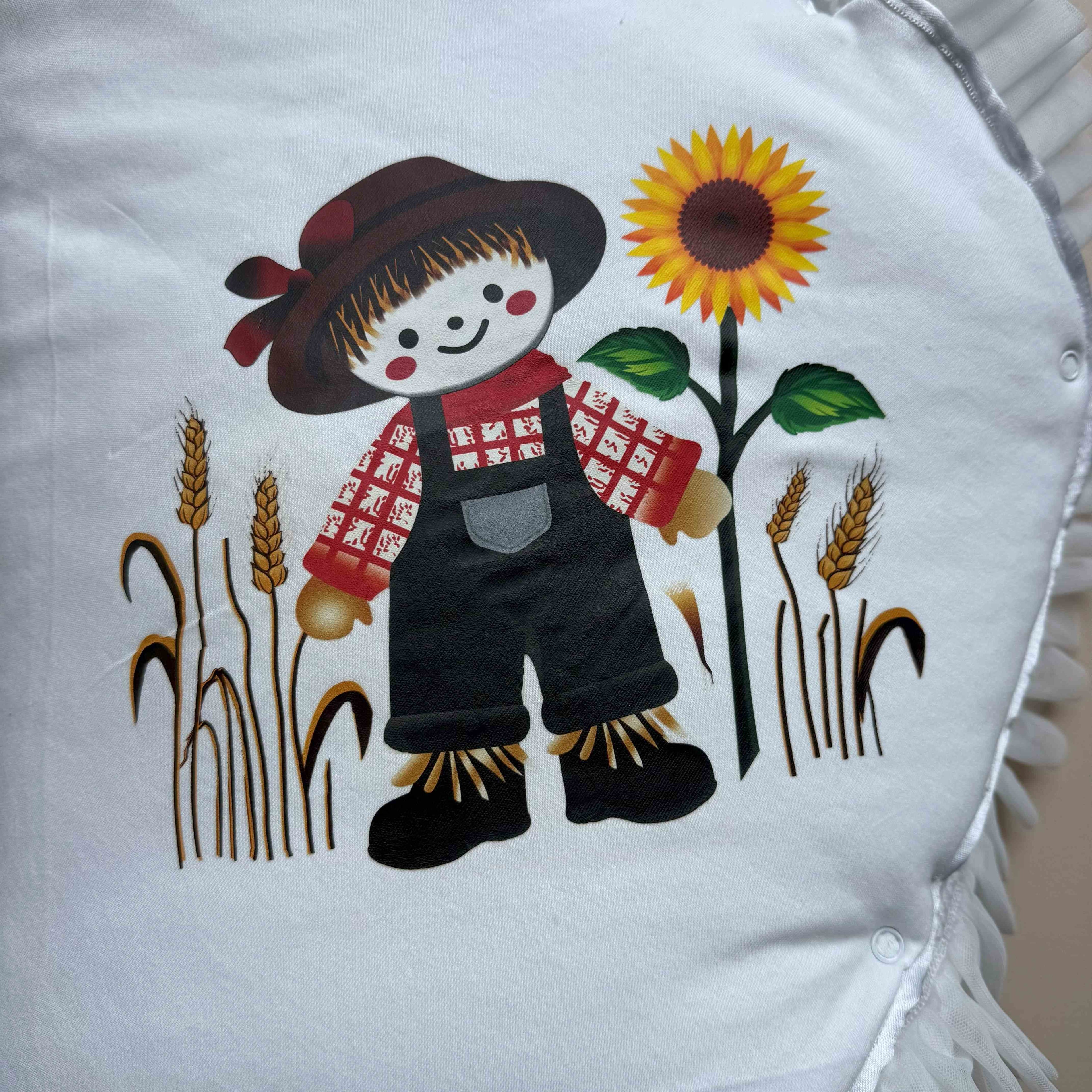 Sunflower Friend Baby Drape
