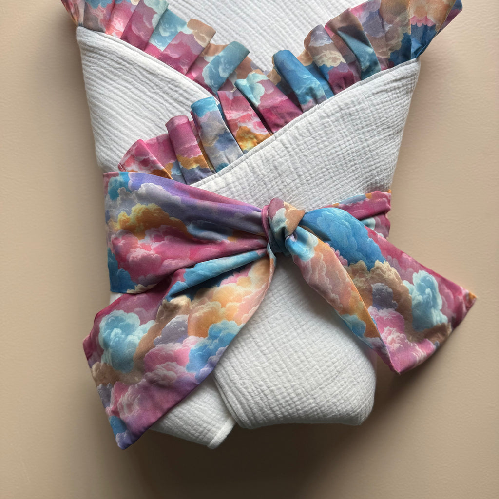 Rainbow Reverie – Luxury Muslin Drape Set