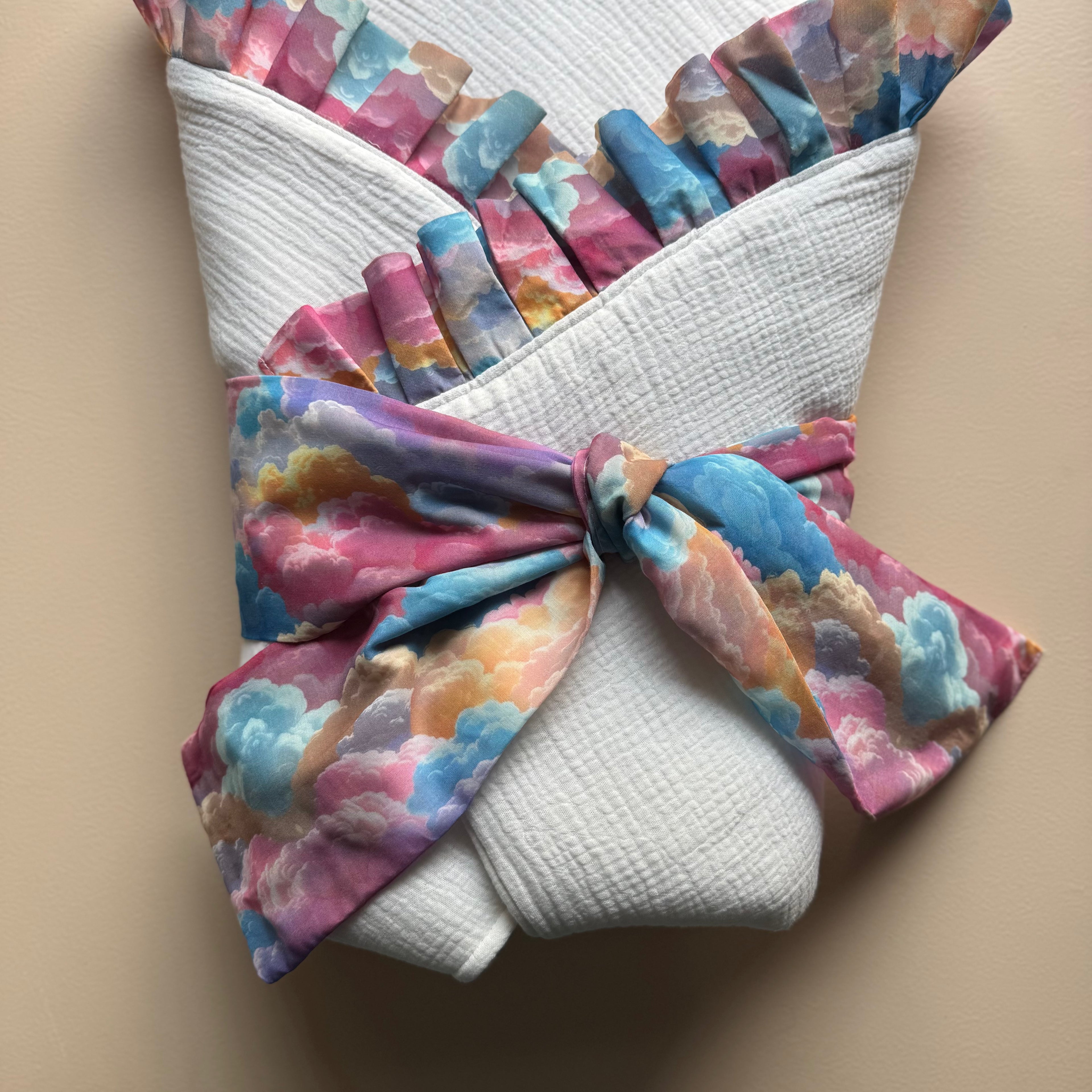 Rainbow Reverie – Luxury Muslin Drape Set