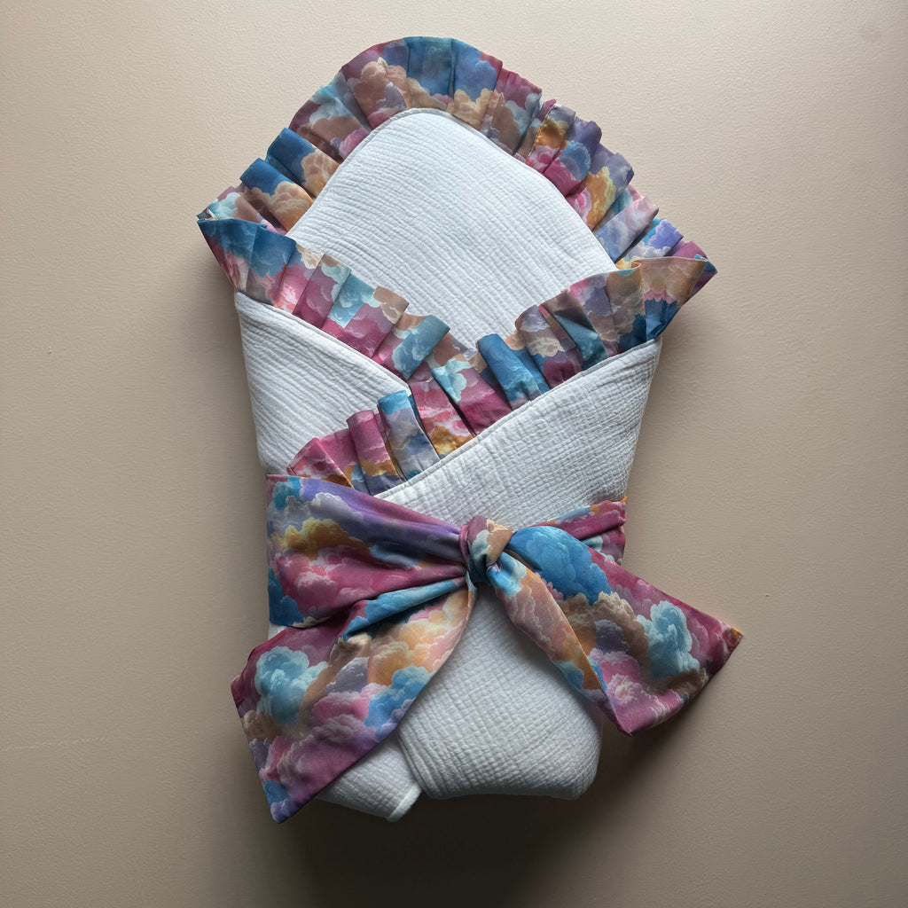 Rainbow Reverie – Luxury Muslin Drape Set