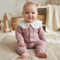 Rosé Heirloom Muslin Romper