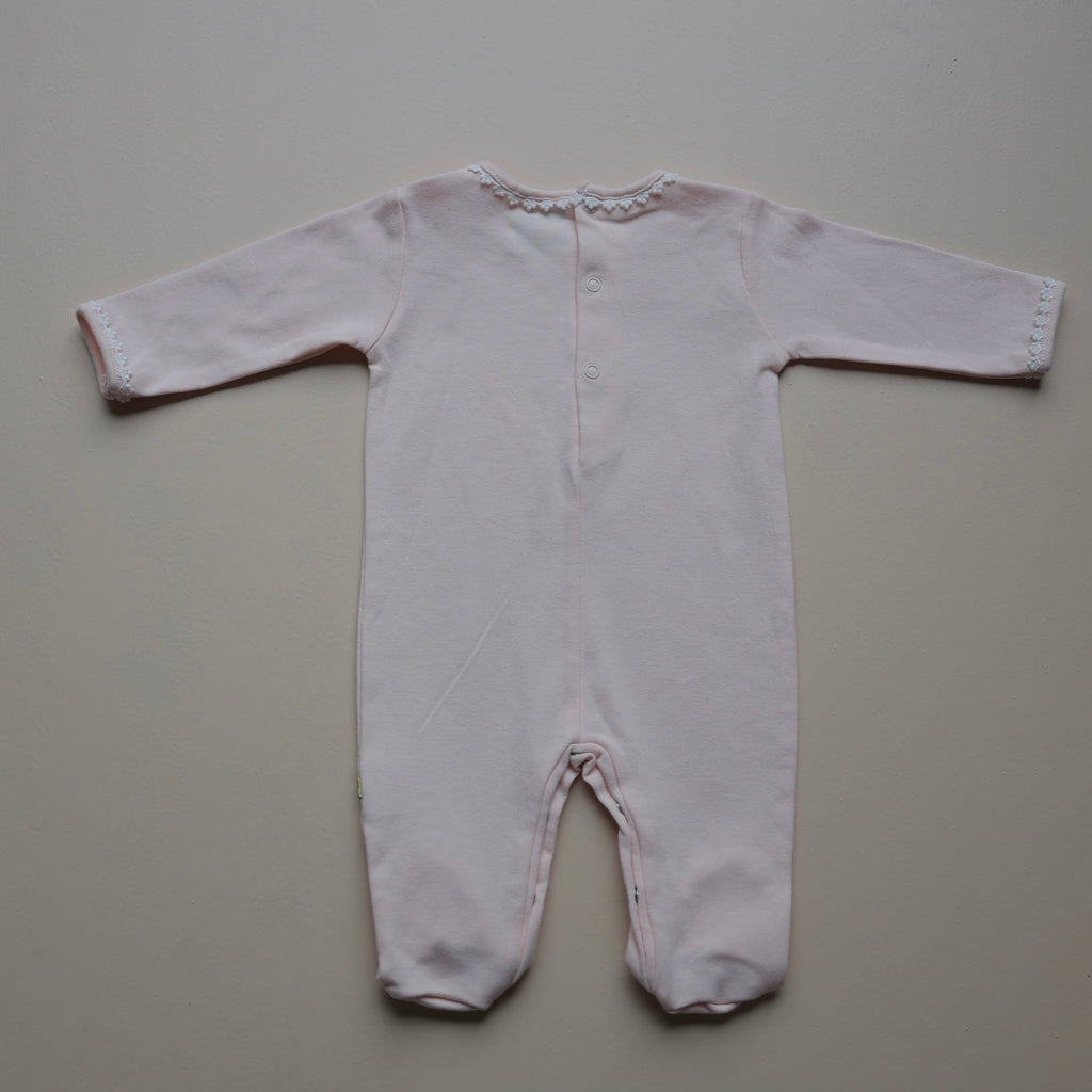Rosy Bloom Baby Romper