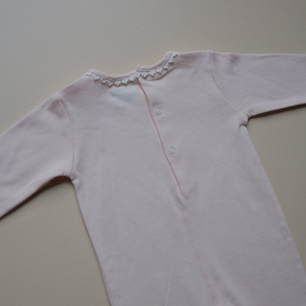 Rosy Bloom Baby Romper