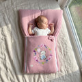 Rosy Teddy Dream Muslin Sleeping Bag