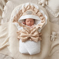 Royal Crown Luxe Gold Baby Drape with Attached Hood