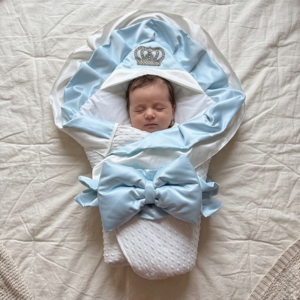 Royal Crown – Powder Blue Luxe Drape