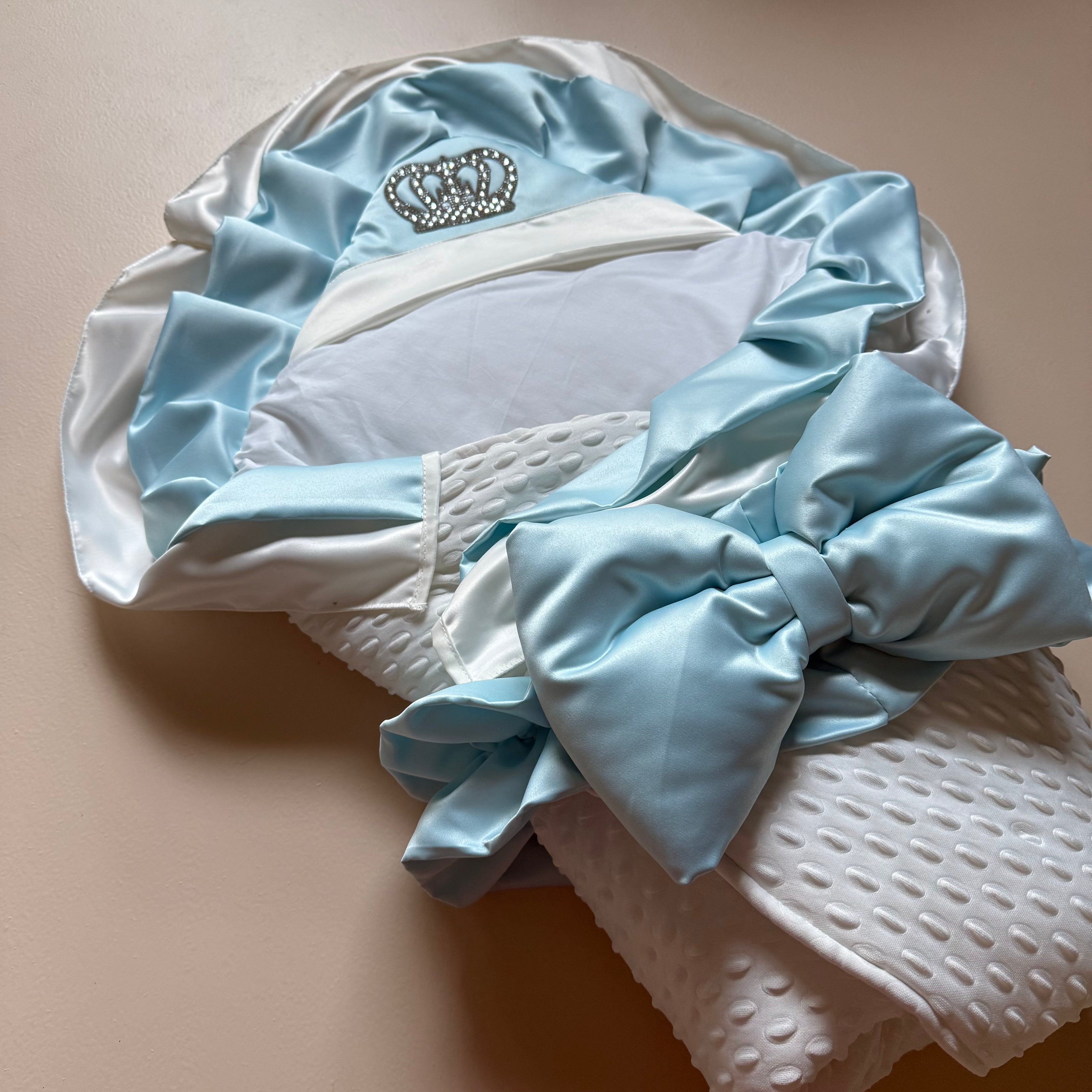 Royal Crown – Powder Blue Luxe Drape