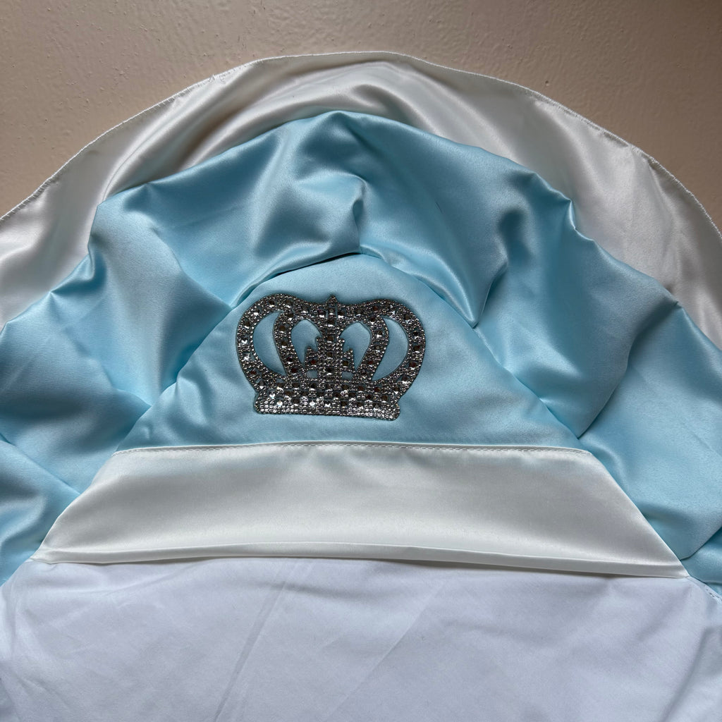 Royal Crown – Powder Blue Luxe Drape