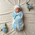 Garden Bloom Swaddle Set