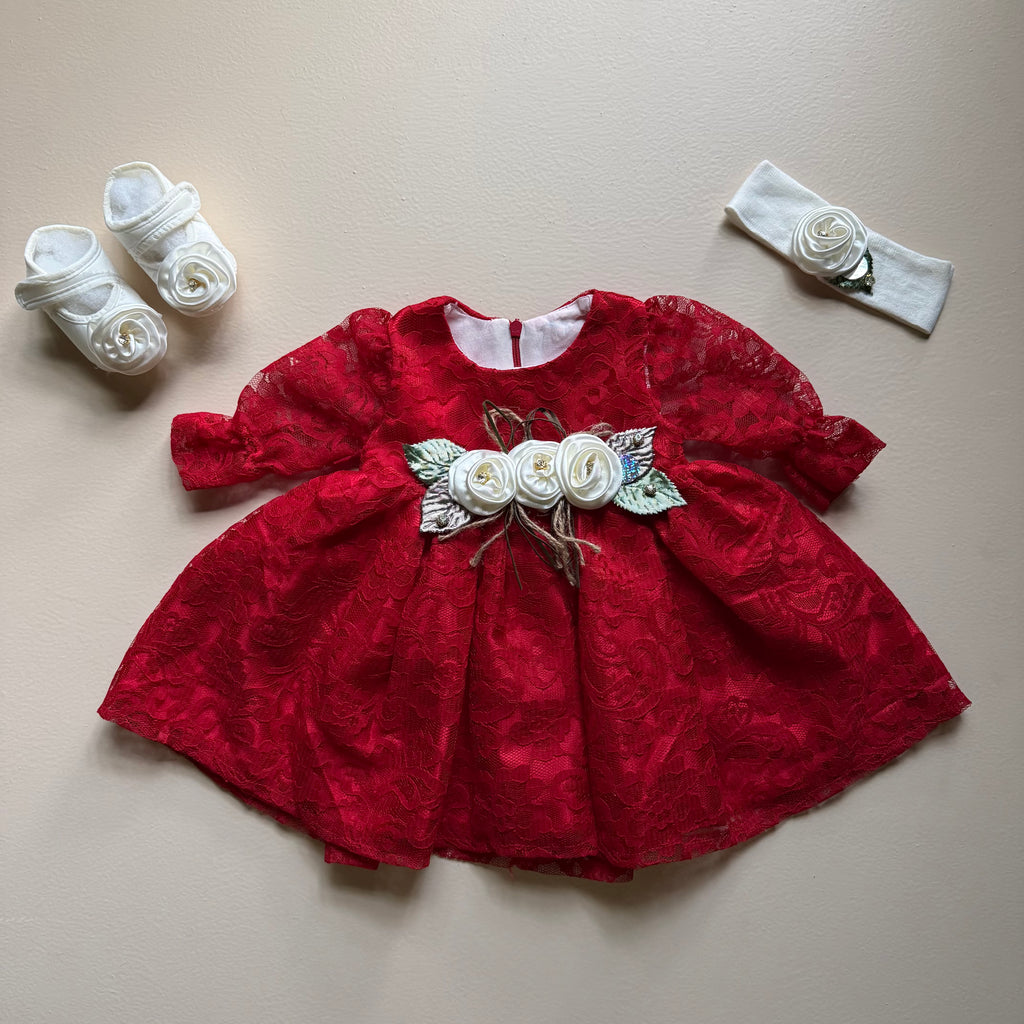 Ruby Rose Lace Frock Set