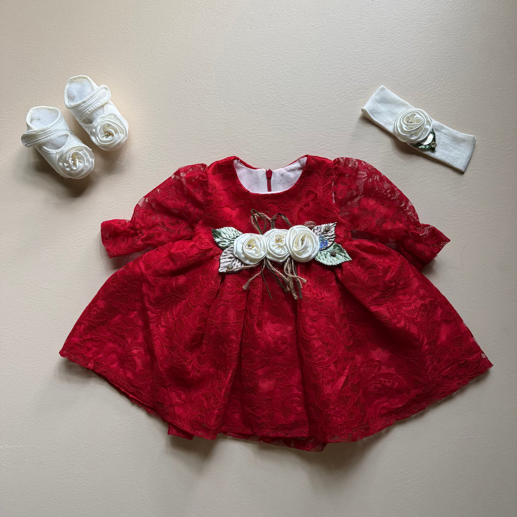 Ruby Rose Lace Frock Set