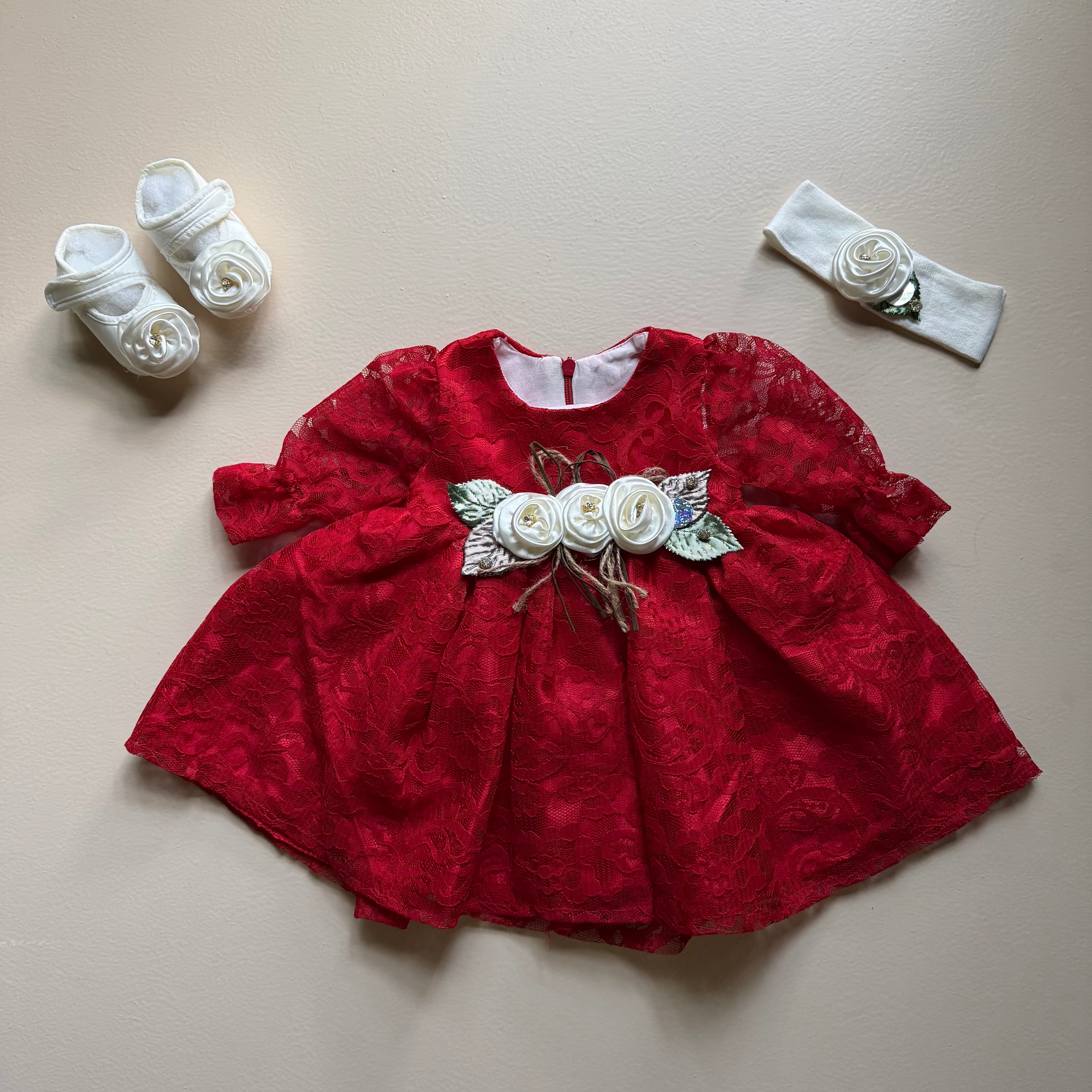 Ruby Rose Lace Frock Set