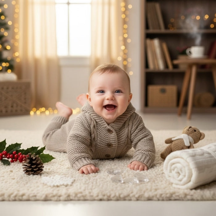 SAND BUNNY KNIT JUMPSUIT