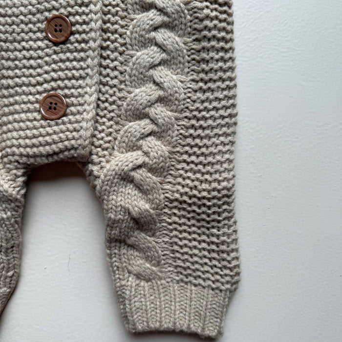 SAND BUNNY KNIT JUMPSUIT