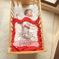 Baby Aroosa Bunny Snuggle Blanket