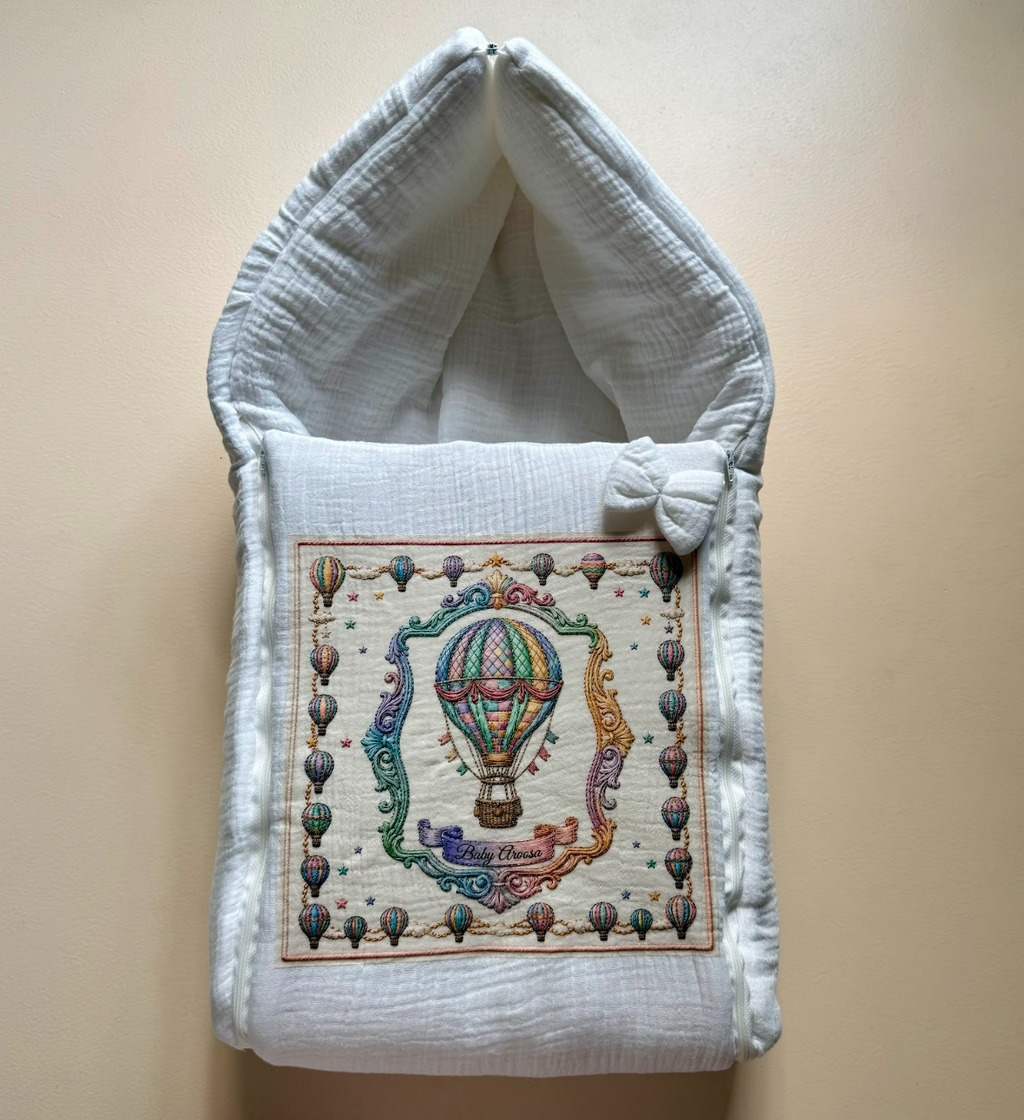 Up, Up & Away Muslin Sleeping Bag