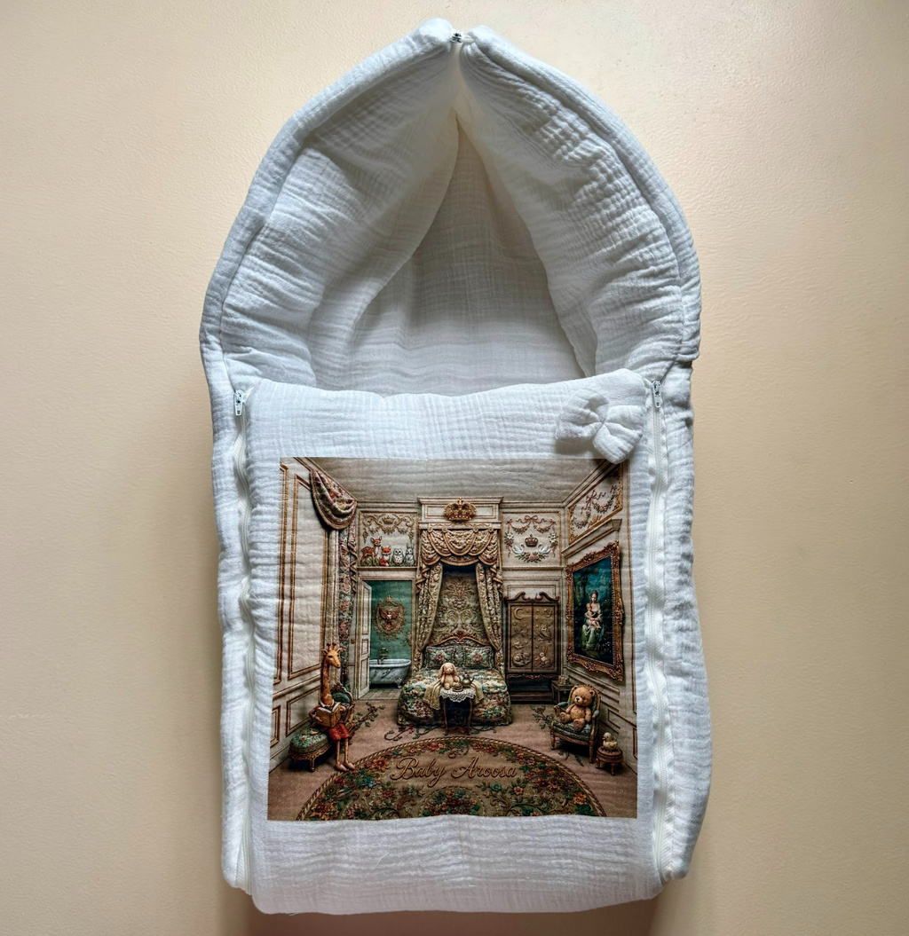 The Royal Nursery Muslin Sleeping Bag