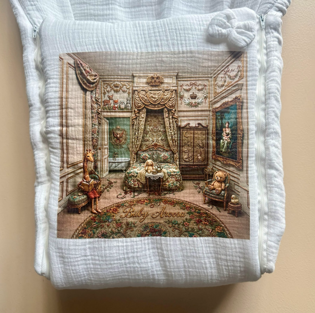 The Royal Nursery Muslin Sleeping Bag