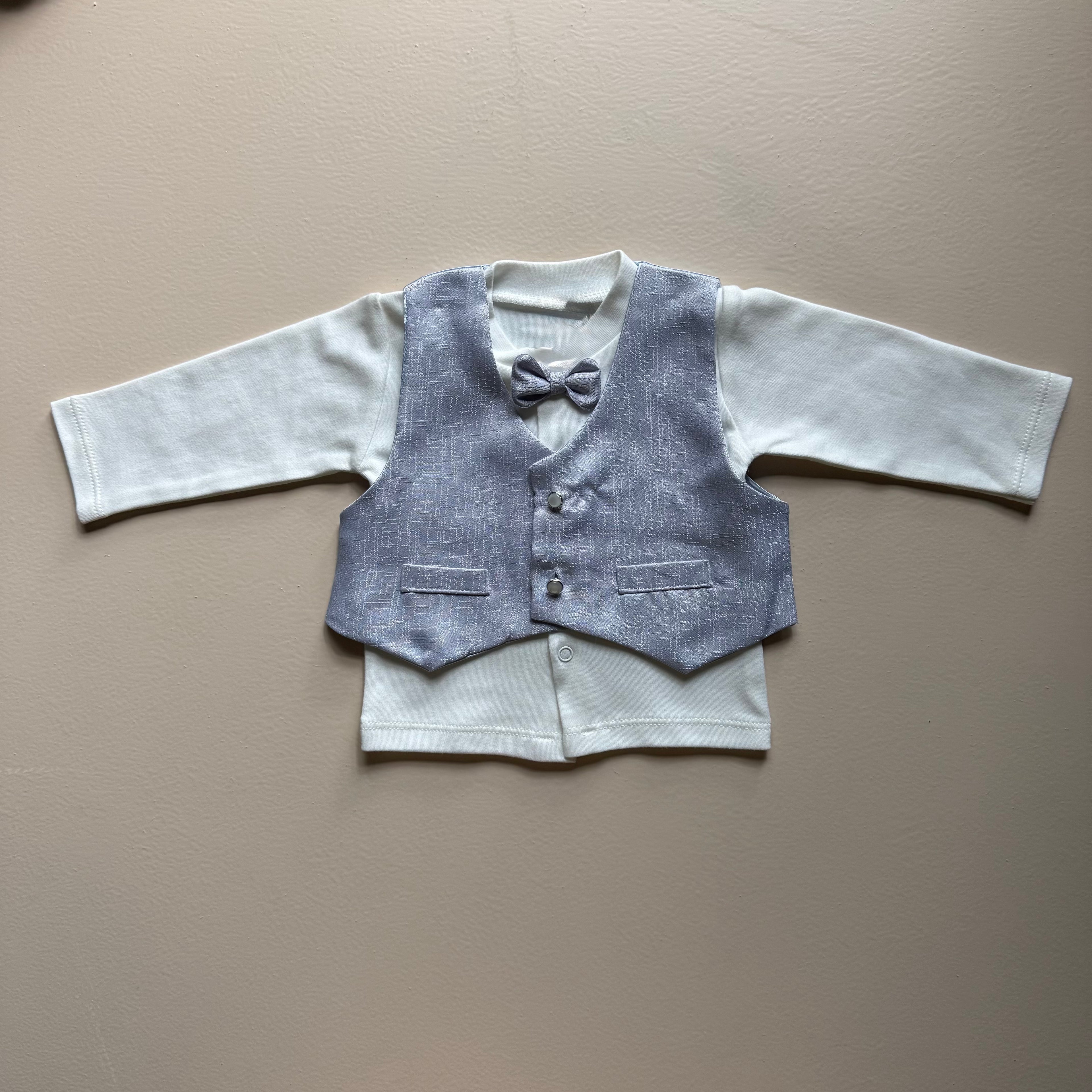 Silver Mist Little Gentleman Set